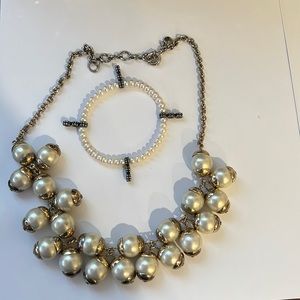Last Chance - J Crew Necklace and Bracelet.